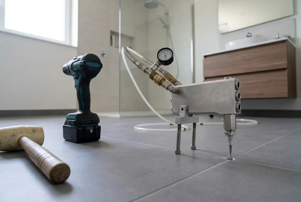 Kitbedrijf Putten – holle tegels injecteren